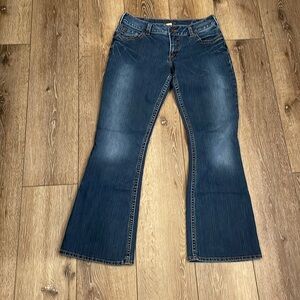 Silver Jeans Y2K Blue Flare Leg “SUKI” Jeans
